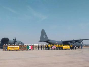 M&eacute;xico reconoce labor de brigadistas tras apoyar en incendios de Los &Aacute;ngeles