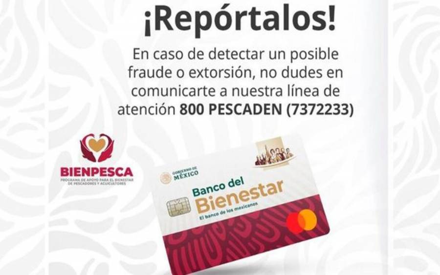 Alerta por fraudes en redes sociales relacionados con el programa Bienpesca