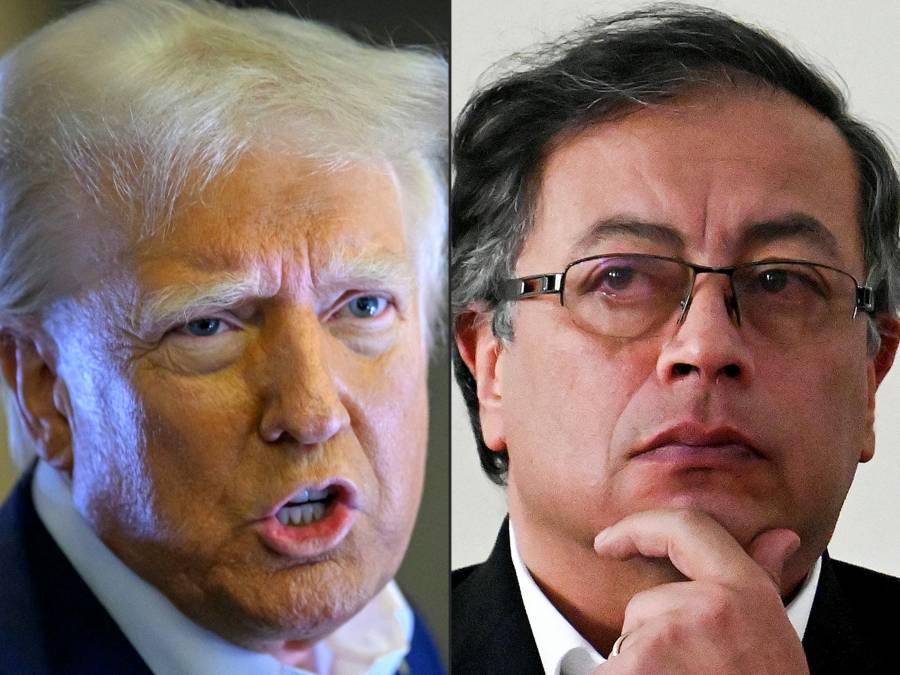 Trump anuncia sanciones a Colombia por impedir entrada de aviones de EEUU con migrantes
