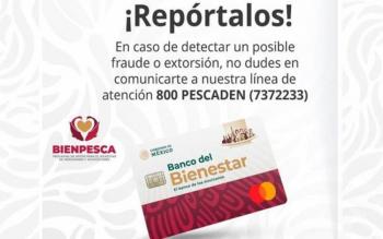 Alerta por fraudes en redes sociales relacionados con el programa Bienpesca