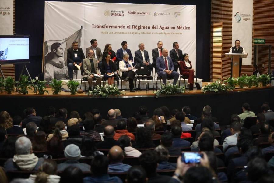 Inician foros para construir una legislación del agua con la participación ciudadana