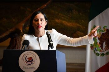 Sandra Cuevas llama a la oposici&oacute;n a unirse para enfrentar a Morena
