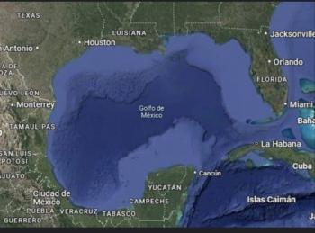 Golfo de M&eacute;xico s&oacute;lo cambiar&aacute; de nombre en parte que corresponde a EU, explica Sheinbaum