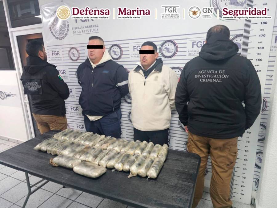 Aseguran cuatro toneladas de metanfetamina en BC y 18 kilos de fentanilo en Sonora