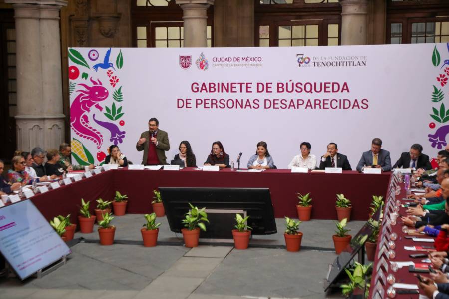 Clara Brugada instala el Gabinete de Búsqueda de Personas Desaparecidas en CDMX