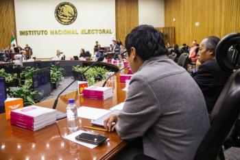 INE aprueba dise&ntilde;o de boletas para elecci&oacute;n judicial