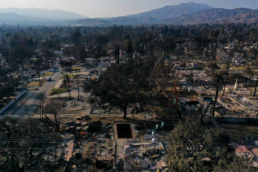 Incendios de Los Ángeles totalmente controlados después de tres semanas