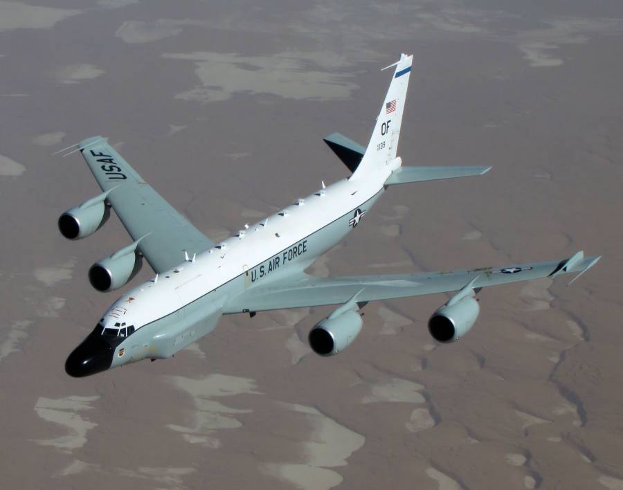Avión de inteligencia de EE.UU. sobrevuela el Golfo de California