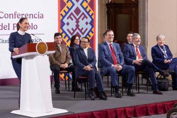 Sheinbaum instruye a la Defensa a comenzar a trabajar en resguardo de la frontera norte
