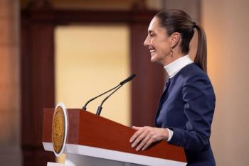 Presidenta evita entrar en tema personal con Trump