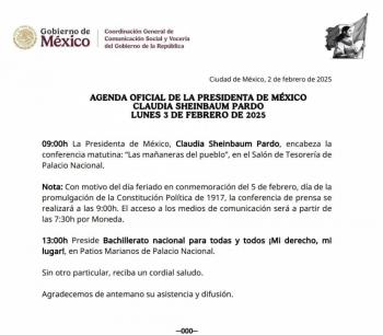 Conferencia ma&ntilde;anera iniciar&aacute; m&aacute;s tarde este lunes