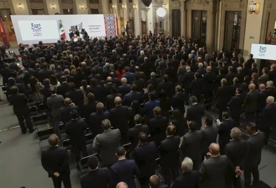 Sheinbaum agradece a empresarios por su apoyo previo a negociaci&oacute;n con Trump sobre aranceles