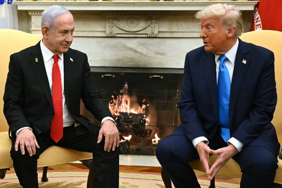 Trump recibe a Netanyahu en la Casa Blanca