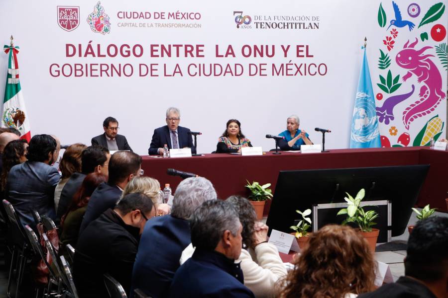 Gobierno de la CDMX y ONU fortalecen colaboración en proyectos estratégicos