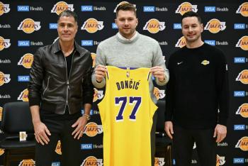 Doncic llega con hambre de t&iacute;tulos a Lakers tras su impactante traspaso