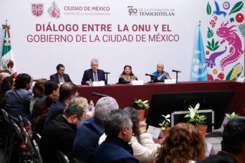 Gobierno de la CDMX y ONU fortalecen colaboraci&oacute;n en proyectos estrat&eacute;gicos