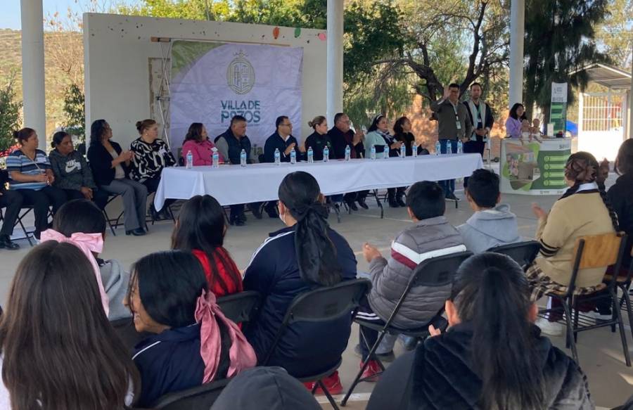 Villa de Pozos refuerza la seguridad escolar con talleres de prevención