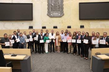 Reconocen en Congreso a exdelegados de la Secretar&iacute;a de Gobernaci&oacute;n