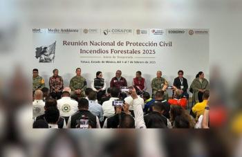 Brigadistas forestales de San Luis Potos&iacute; reciben formaci&oacute;n en la Reuni&oacute;n Nacional de Protecci&oacute;n Civil