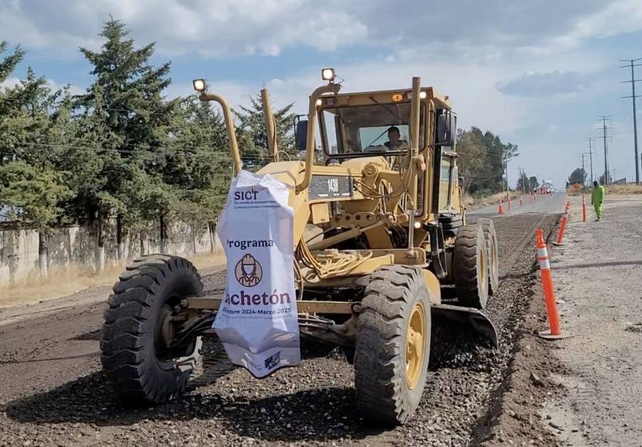 SICT reporta avance de 59% en “bachetón” de carreteras