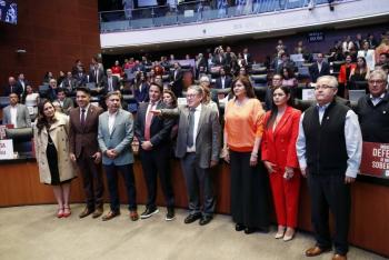 Gabriel Cuadra rinde protesta en el Senado como subgobernador de Banxico