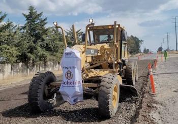 SICT reporta avance de 59% en “bachet&oacute;n” de carreteras