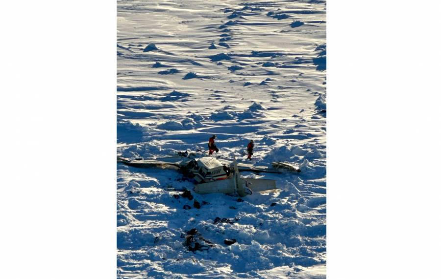 Localizan avioneta desaparecida en Alaska; reportan tres muertos