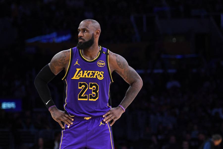 Lebron queda fuera de acción en los Lakers por dolor en tobillo izquierdo