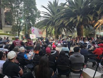 Gobierno de la CDMX rinde cuentas en la colonia San Rafael y escucha a vecinos