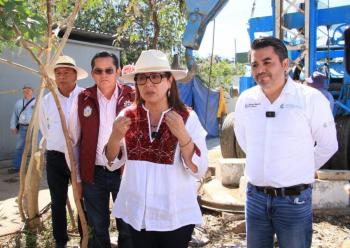 Supervisa Azucena Cisneros trabajos de rehabilitaci&oacute;n en 24 pozos de Ecatepec; buscan mejorar suministro de agua