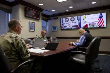 Secretarios de Defensa y Marina conversan con general del Comando Norte de EEUU