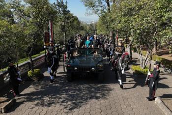 Preside, Sheinbaum aniversario de Marcha de la Lealtad; es primera vez que una mujer la encabeza