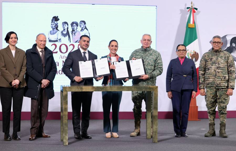 Sheinbaum envía iniciativas de ley para fortalecer la Estrategia Nacional de Seguridad
