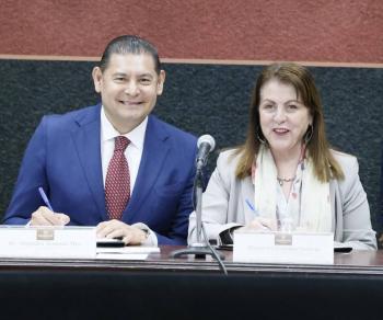 Gobierno de Puebla y Morelos firman convenio de colaboraci&oacute;n para reforzar seguridad