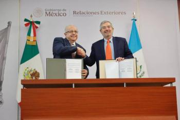 M&eacute;xico y Guatemala fortalecen cooperaci&oacute;n para enfrentar retos compartidos