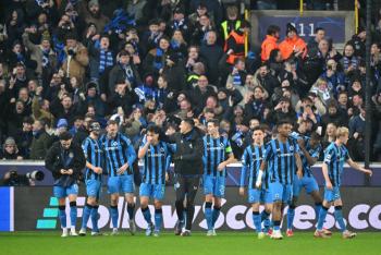 El Brujas sorprende al Atalanta en la Champions League