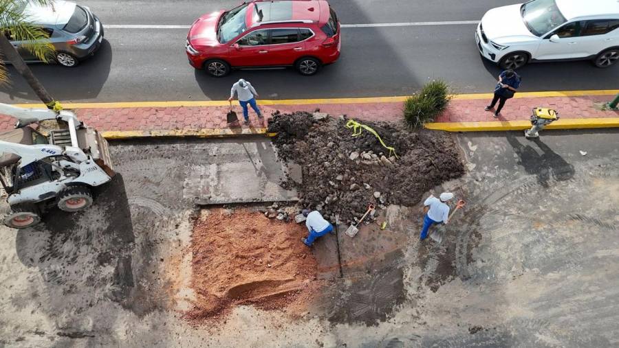 OOAPAS atiende de manera oportuna fugas de agua en Morelia