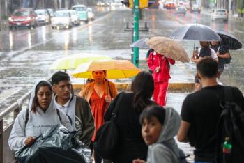 Cielo medio nublado y lluvias ligeras en la CDMX este s&aacute;bado