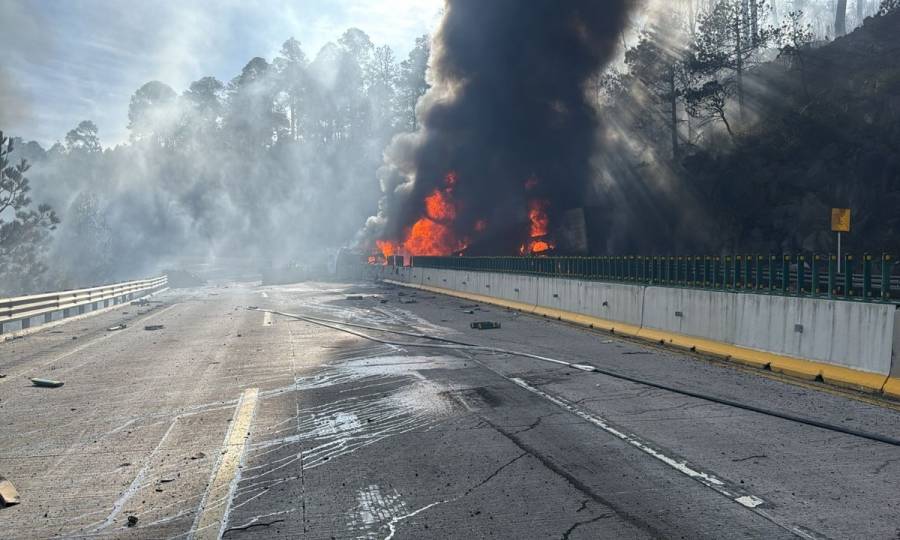 Tragedia en la México-Puebla: Choque múltiple deja cinco muertos
