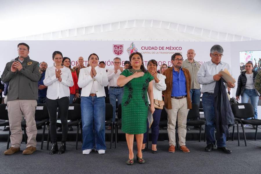 Clara Brugada prometi&oacute; justicia por el asesinato de j&oacute;venes en Mixquic