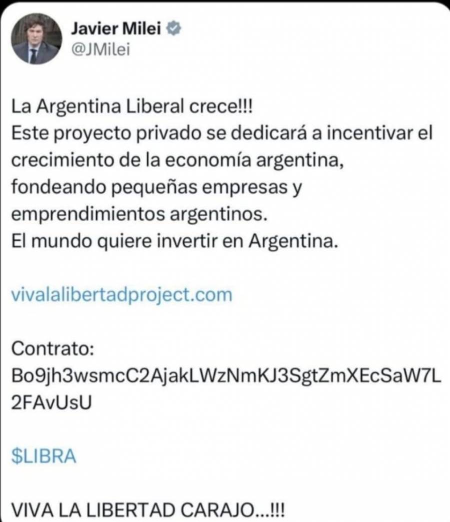 Un presidente no está para servir a la iniciativa privada: Sheinbaum sobre Milei y el fraude de criptomonedas