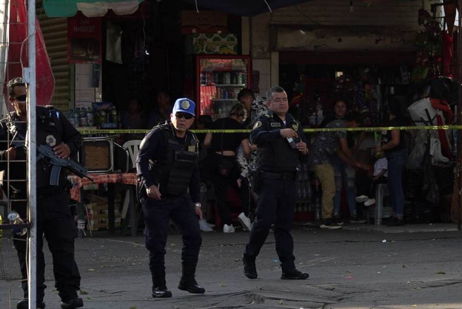 Balacera en Tepito deja un muerto y cuatro heridos