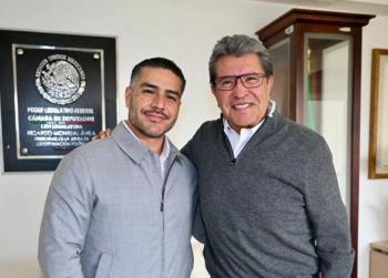 Garc&iacute;a Harfuch y Ricardo Monreal analizan iniciativas de seguridad p&uacute;blica