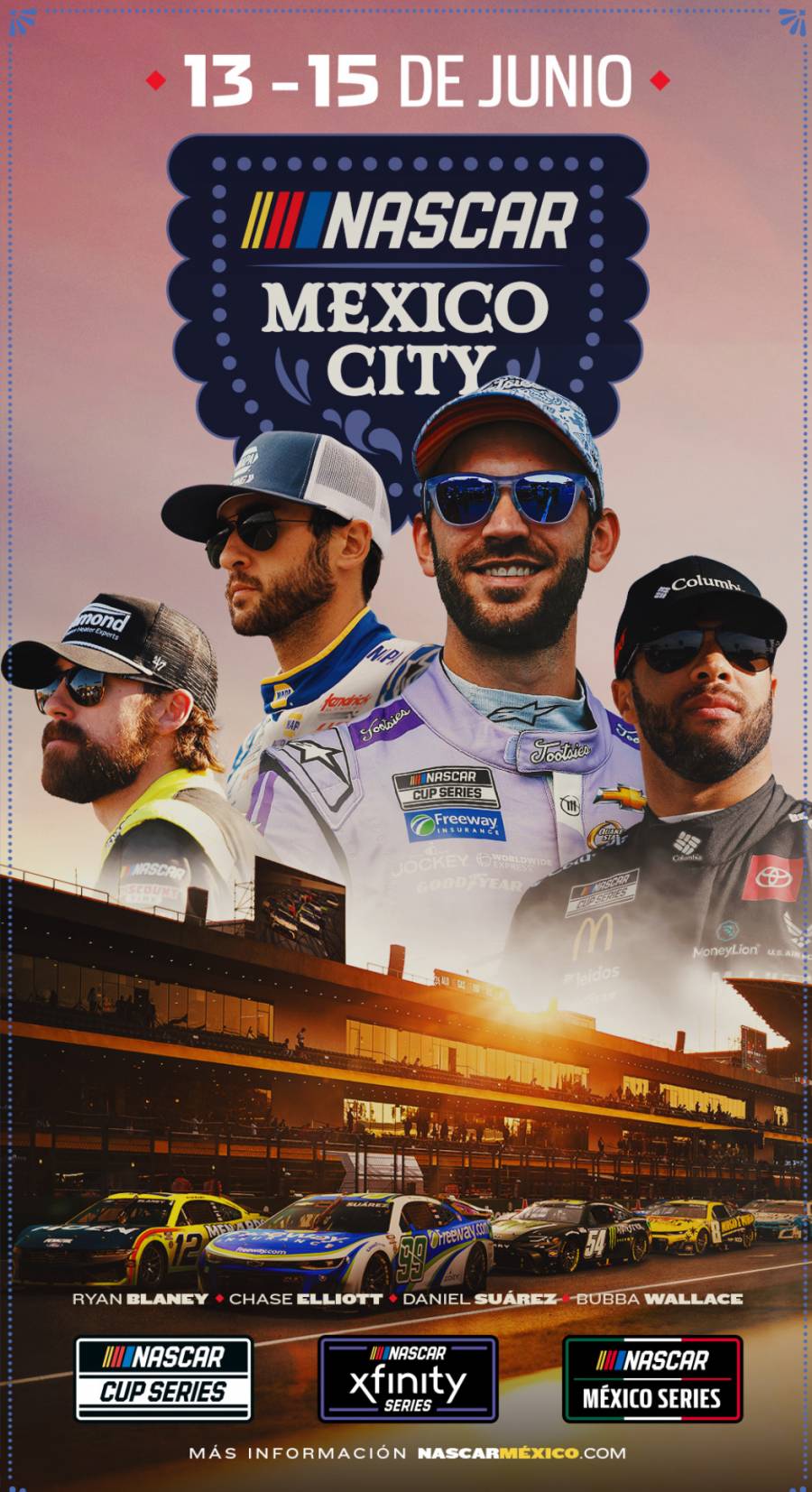 NASCAR Mexico City Weekend: ¡anuncia venta de boletos!