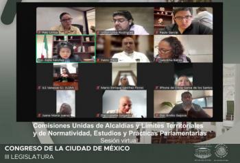 Comisiones unidas aprueban reformas a Ley Org&aacute;nica de Alcald&iacute;as