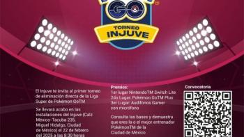 INJUVE CDMX organizar&aacute; el primer Torneo de E-Sports: Pok&eacute;mon GO!™