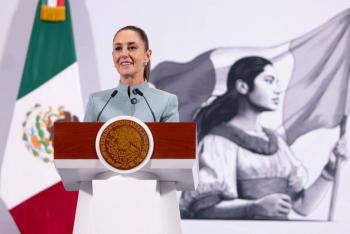 Sheinbaum defiende iniciativa para prohibir la reelecci&oacute;n y combatir el nepotismo porque el pueblo lo rechaza