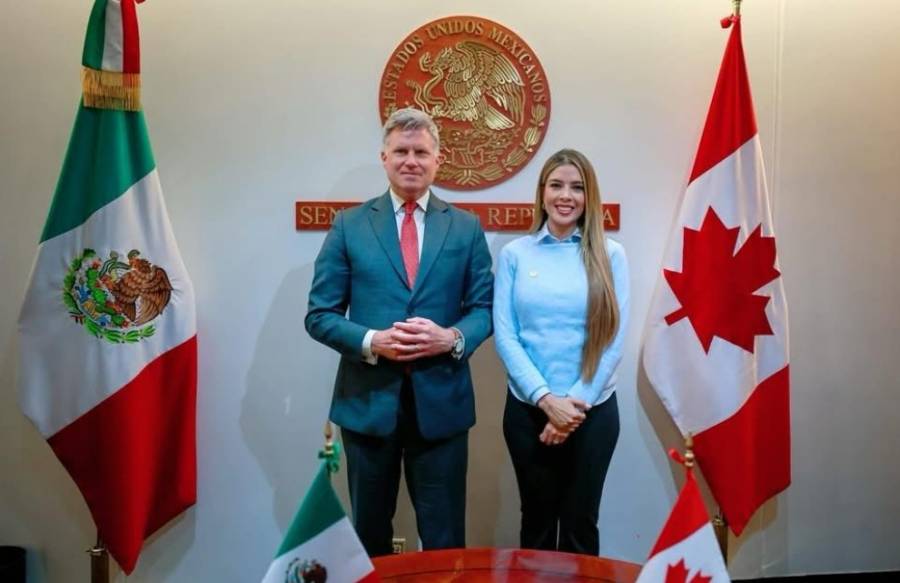 Ruth González Silva impulsa reactivación de relaciones interparlamentarias con Canadá