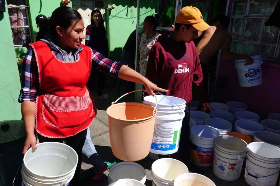 Tandeo de agua en CDMX: Colonias afectadas y cómo prepararse