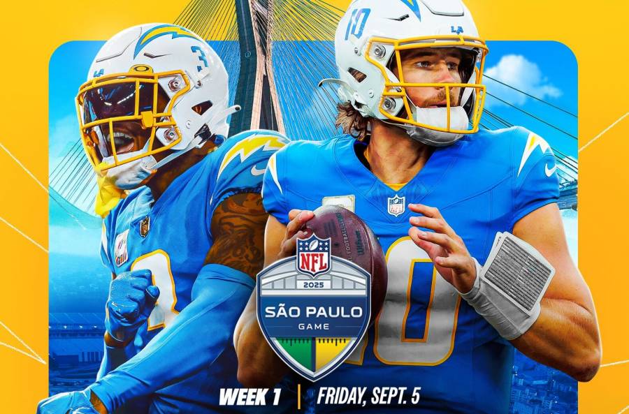 NFL regresará a Brasil con partido de Los Angeles Chargers